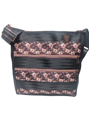 Plum Elegance Garnet Crossbody Bag