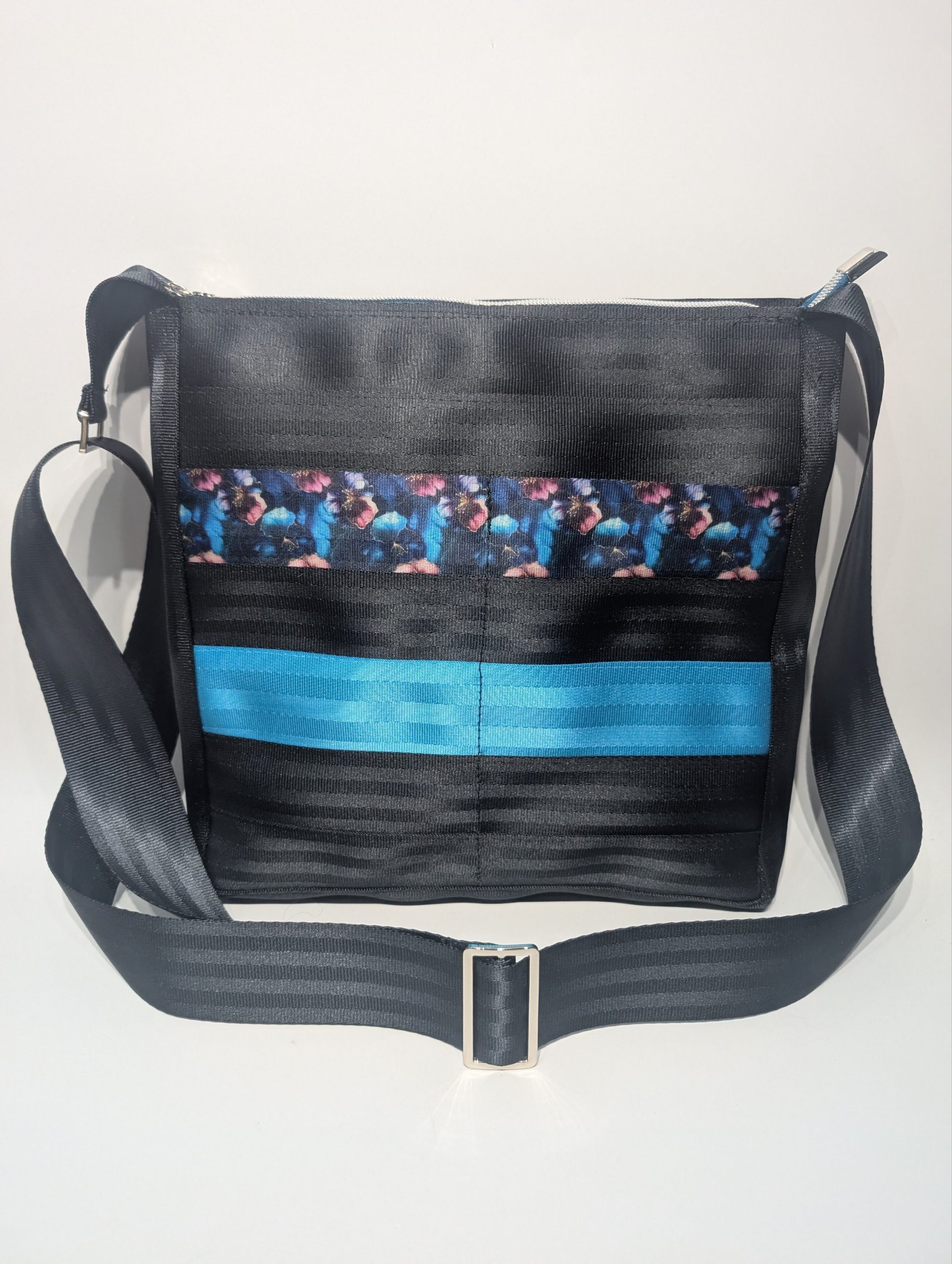 Velvet Pansy Crossbody Bag - Image 6