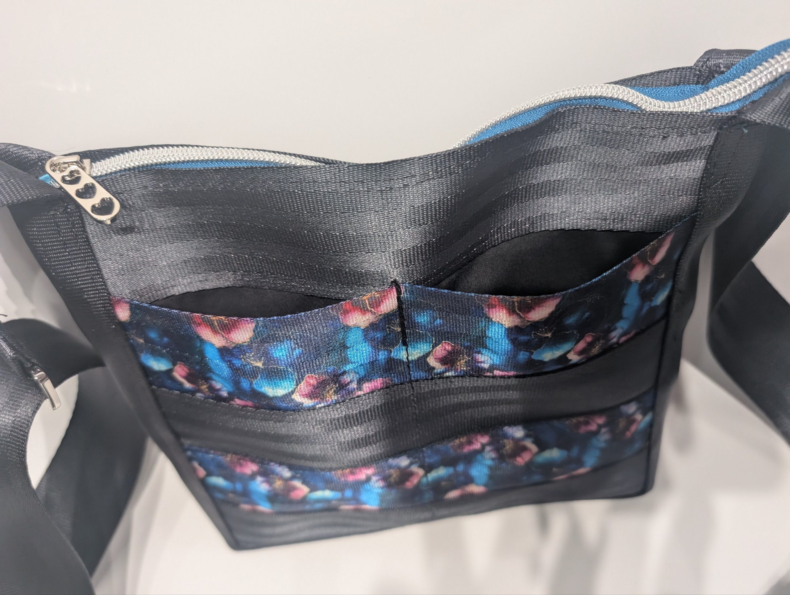 Velvet Pansy MINI Garnet Crossbody Bag - Image 3