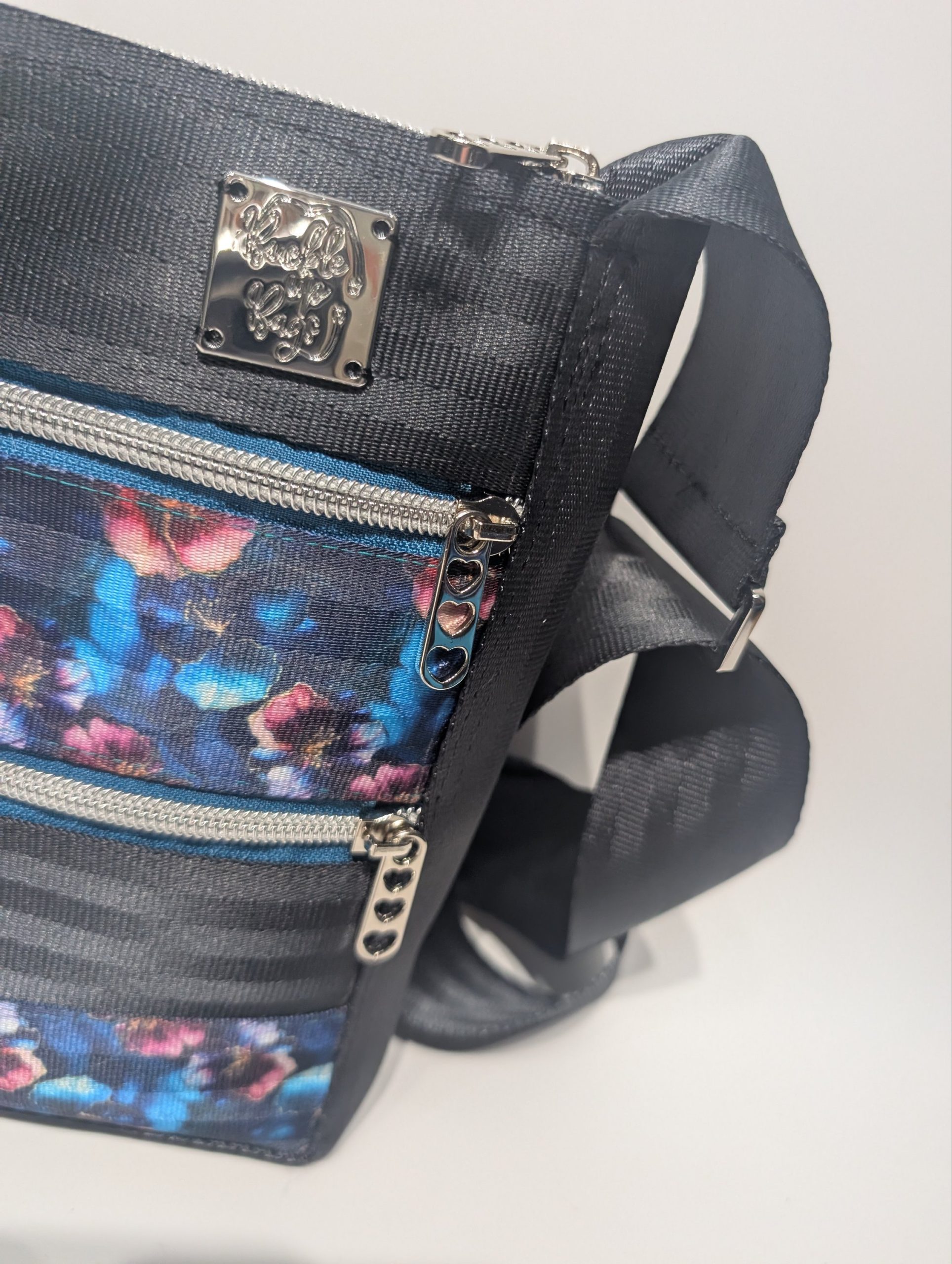 Velvet Pansy MINI Garnet Crossbody Bag - Image 6