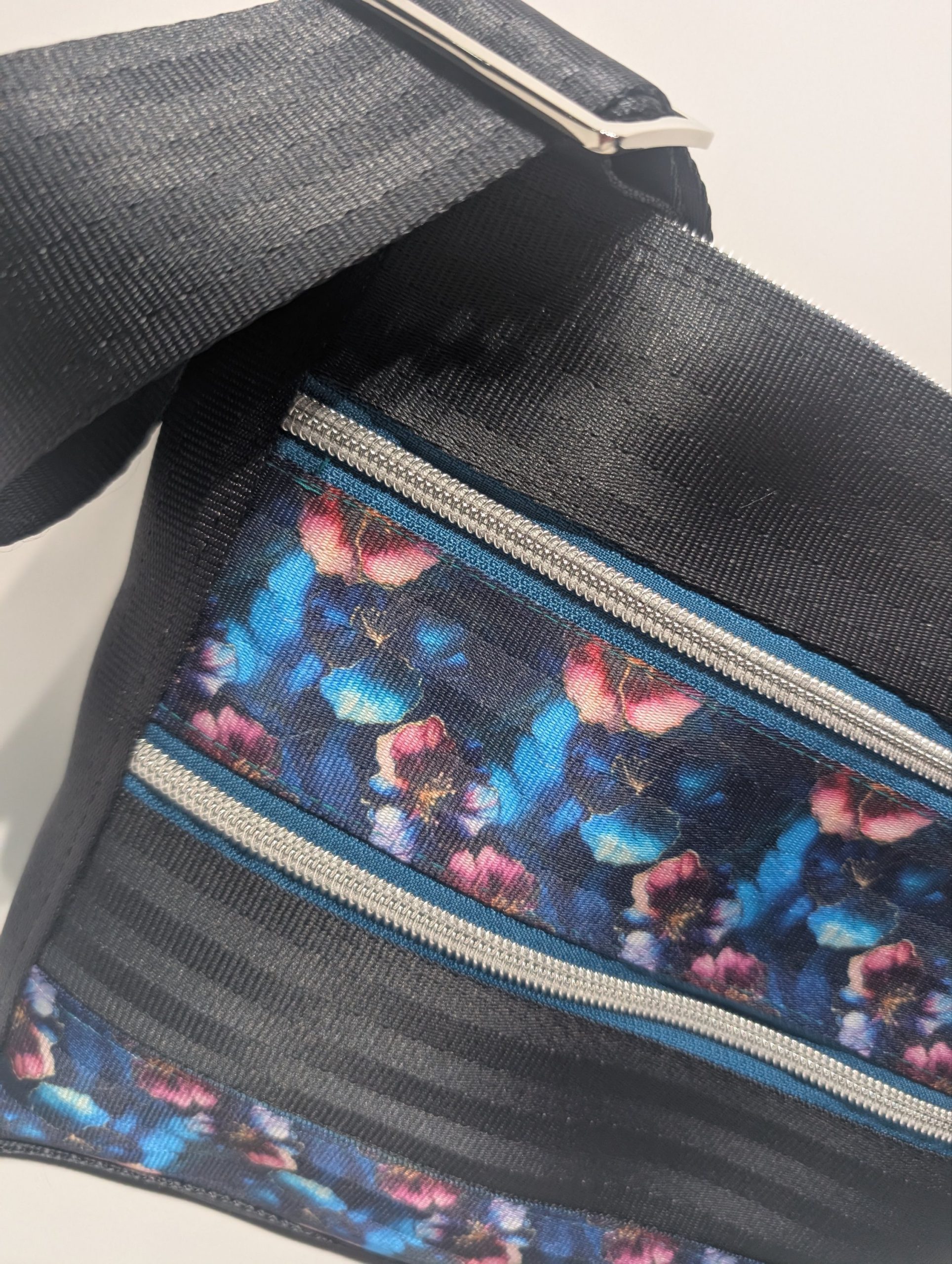 Velvet Pansy MINI Garnet Crossbody Bag - Image 2