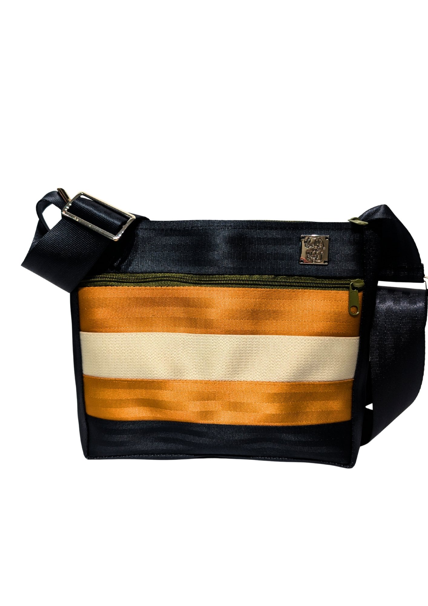 Spice and Wheat Jasper Crossbody Bag