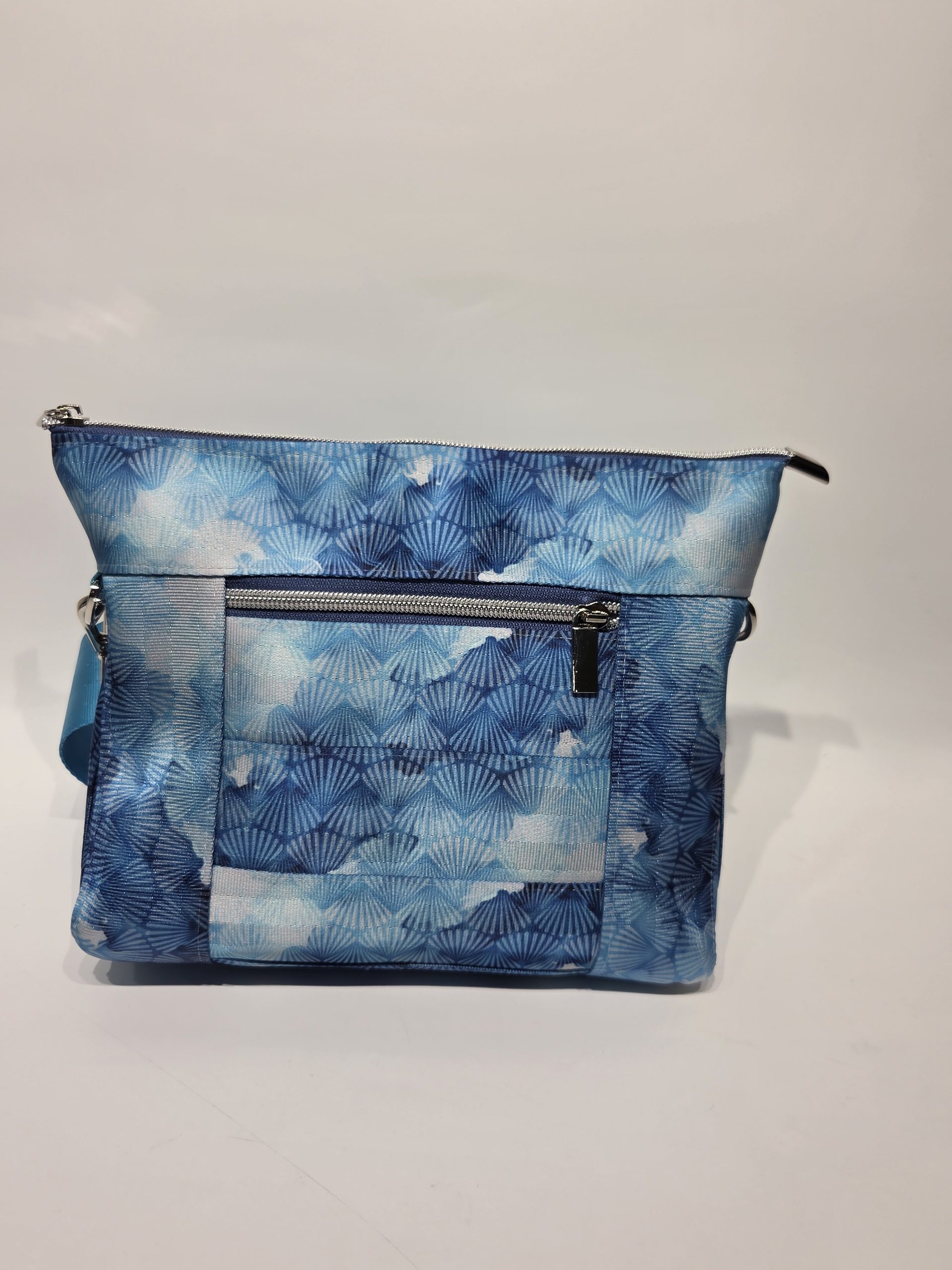 Sapphire Shores (shells) MINI Moonstone Crossbody Bag - Image 2
