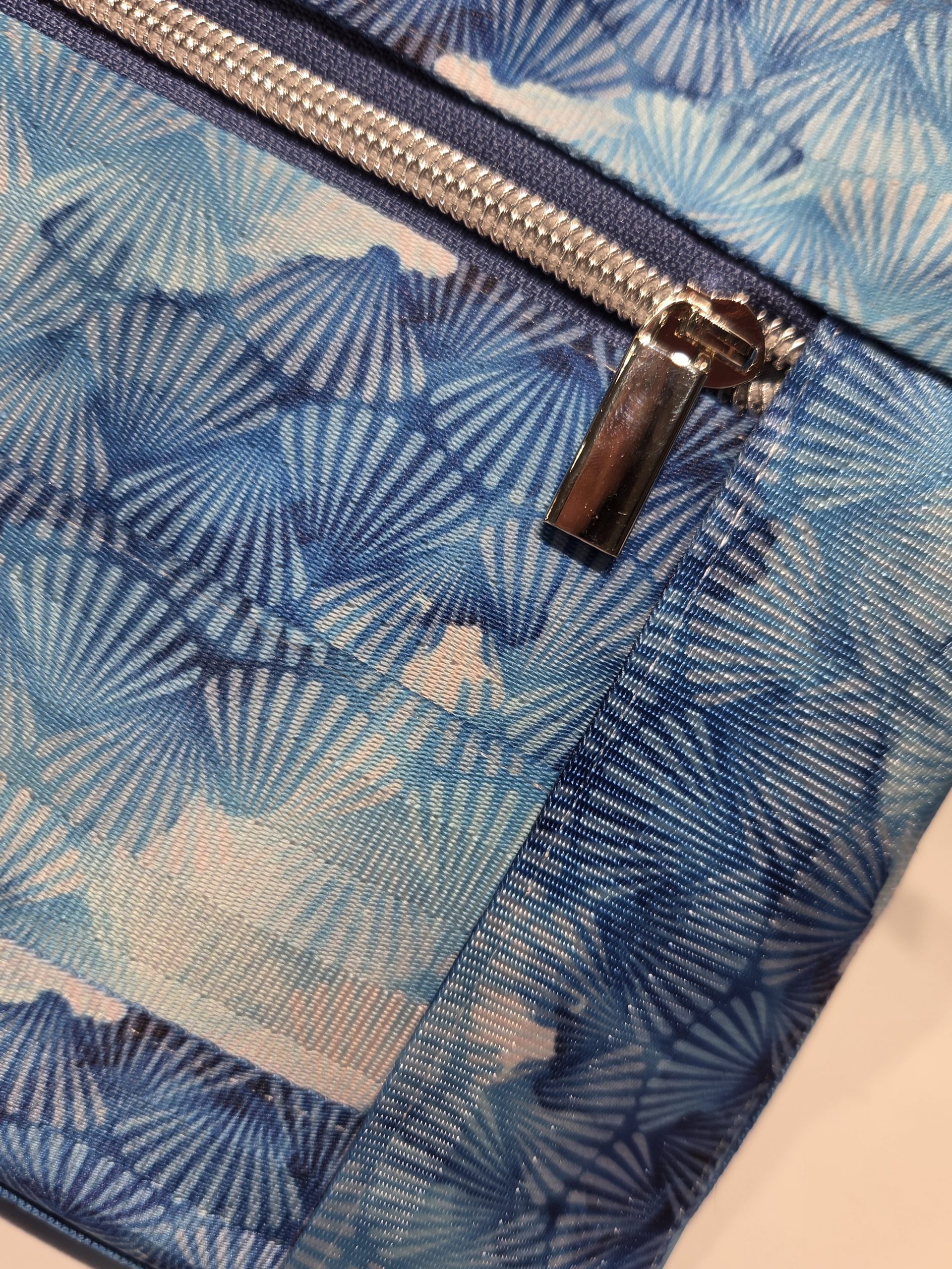 Sapphire Shores (shells) MINI Moonstone Crossbody Bag - Image 4