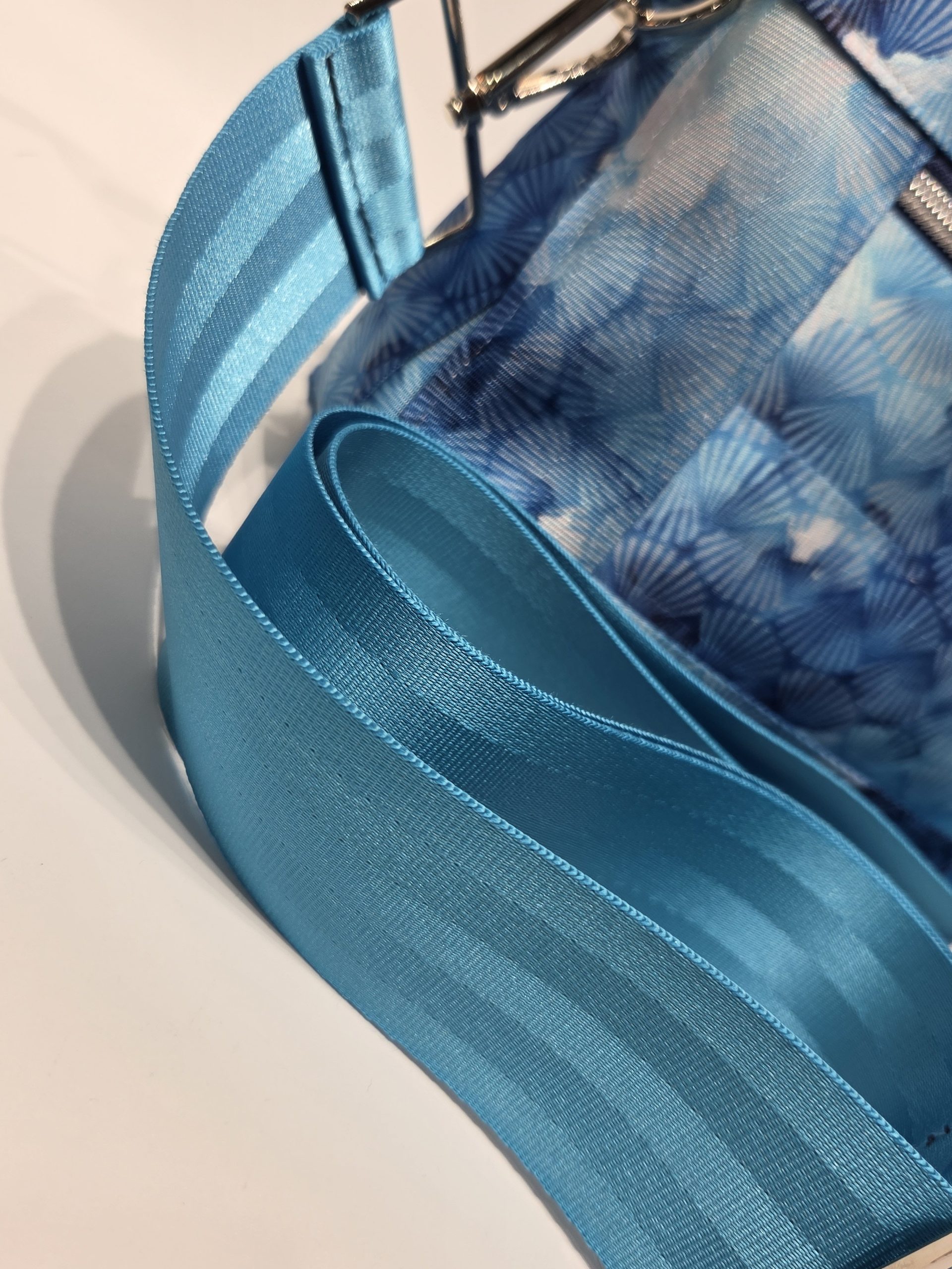 Sapphire Shores (shells) MINI Moonstone Crossbody Bag - Image 5