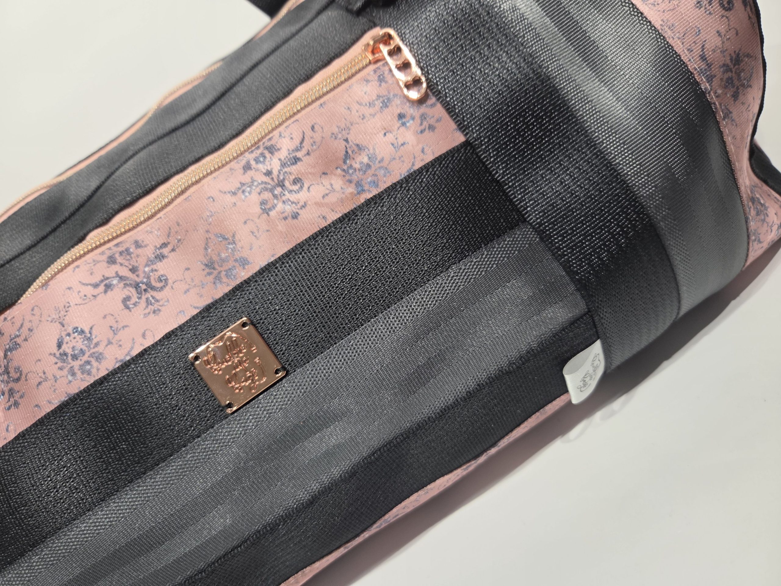 Damask Rose Jet Duffel Bag - Image 3