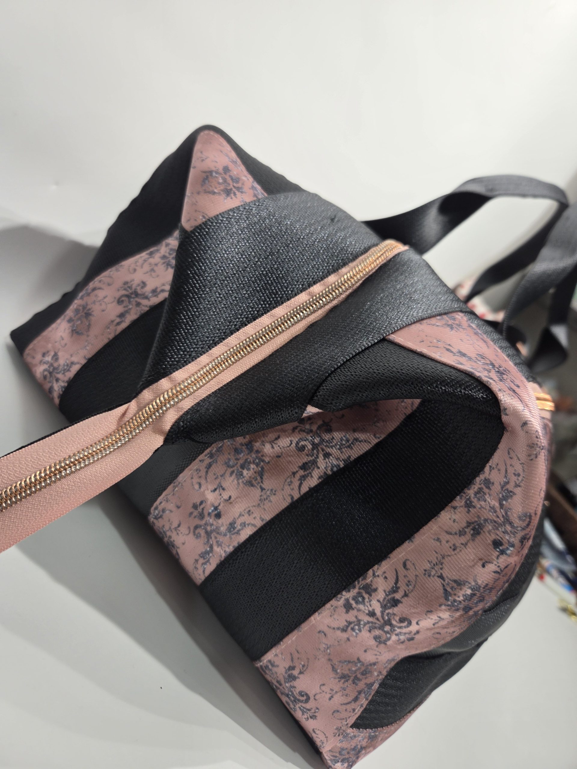 Damask Rose Jet Duffel Bag - Image 8