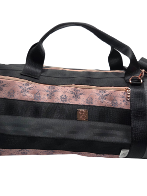 Damask Rose Jet Duffel Bag