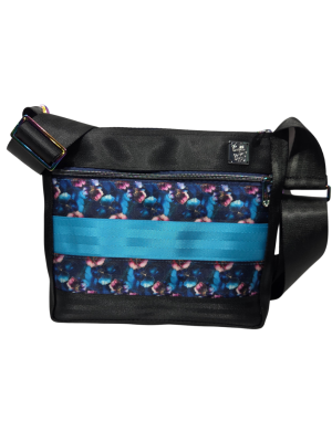 Velvet Pansy Jasper Crossbody Bag