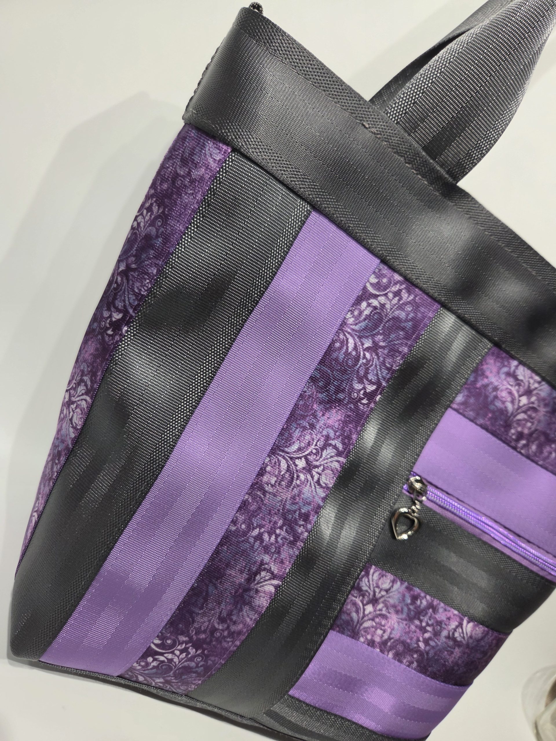 Distressed Violet Opal Tote Bag - Image 6