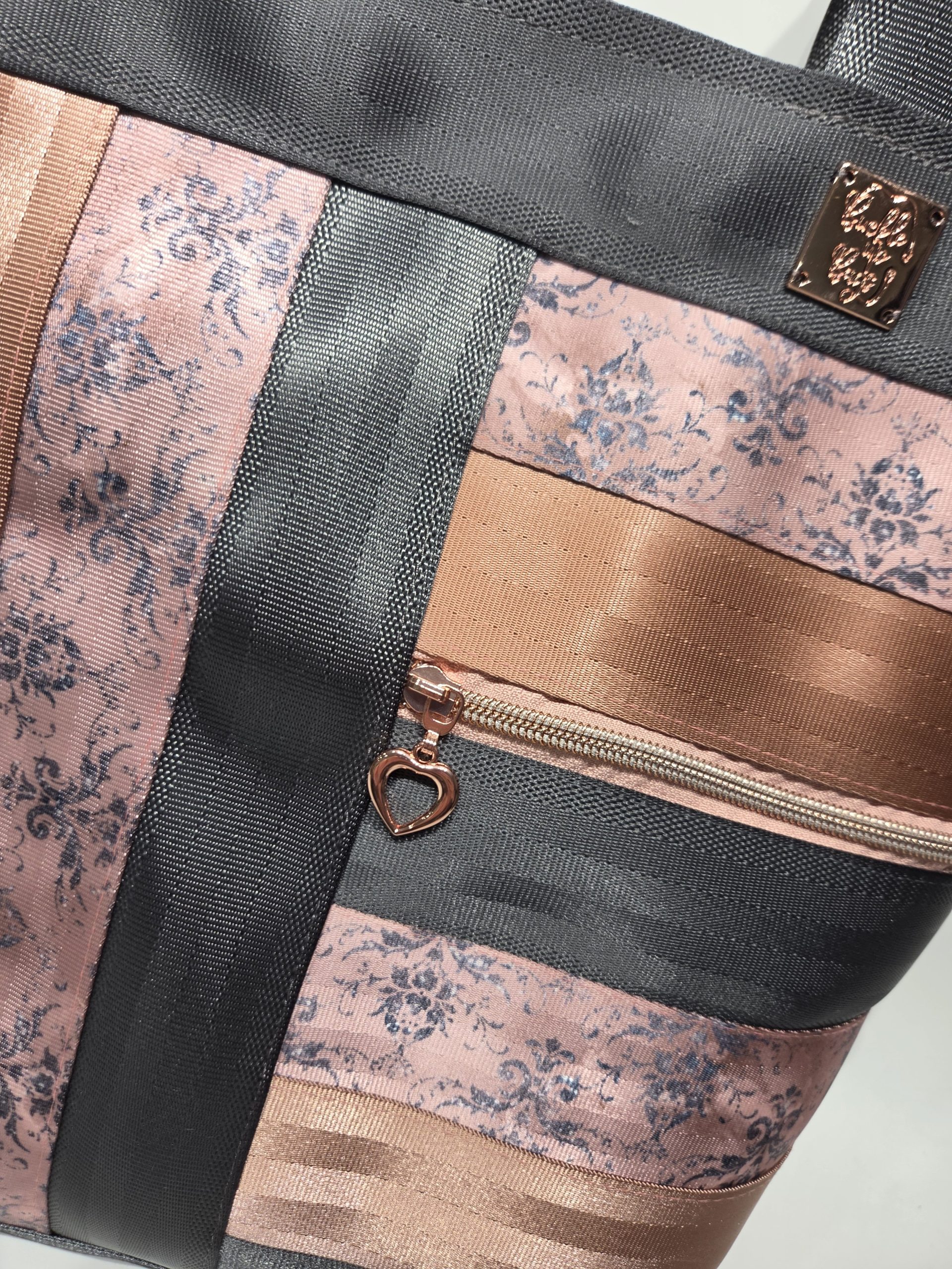 Damask Rose Opal Tote Bag - Image 5