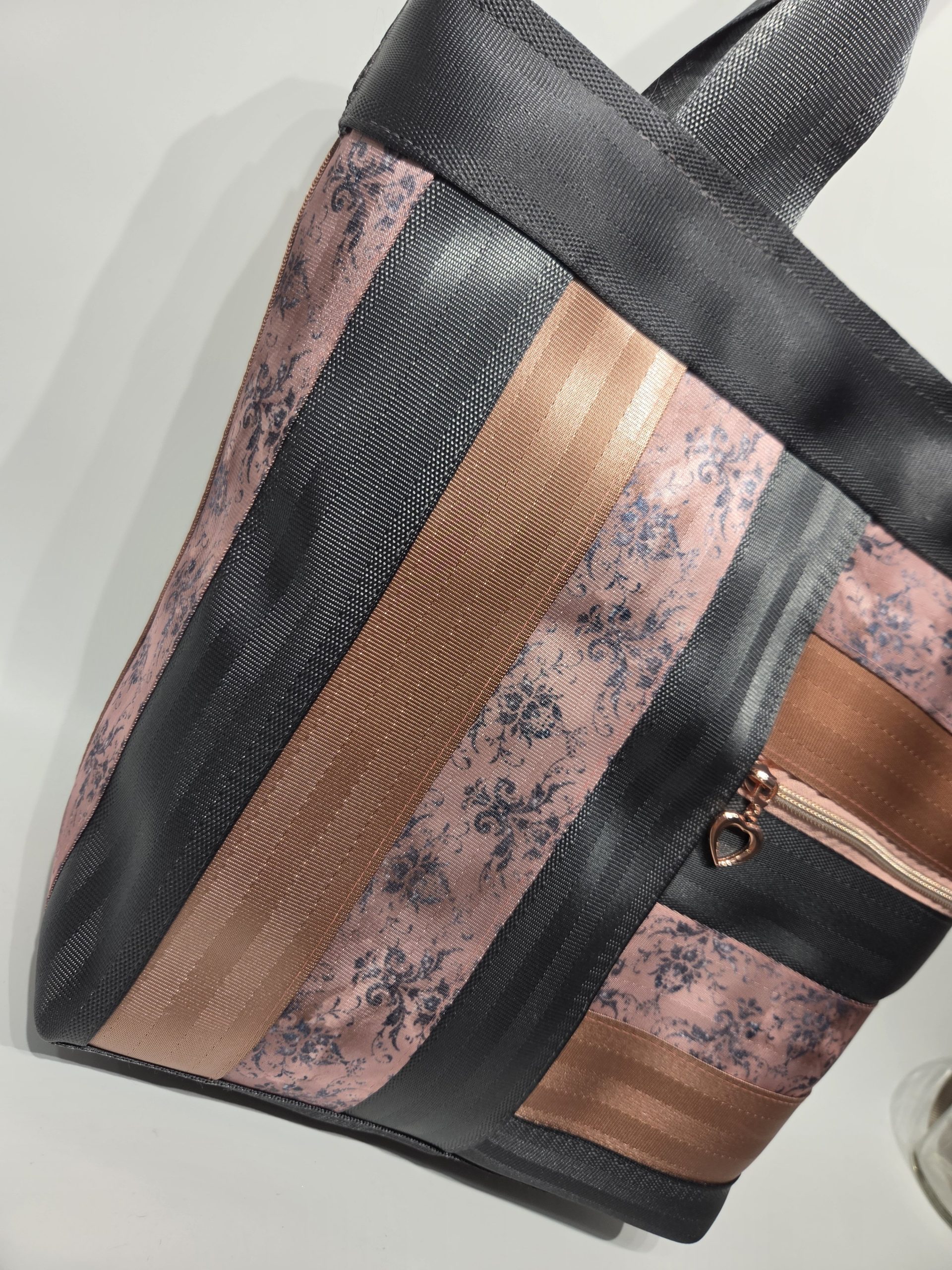 Damask Rose Opal Tote Bag - Image 4