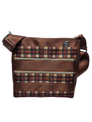 Mad About Plaid Garnet Crossbody Bag