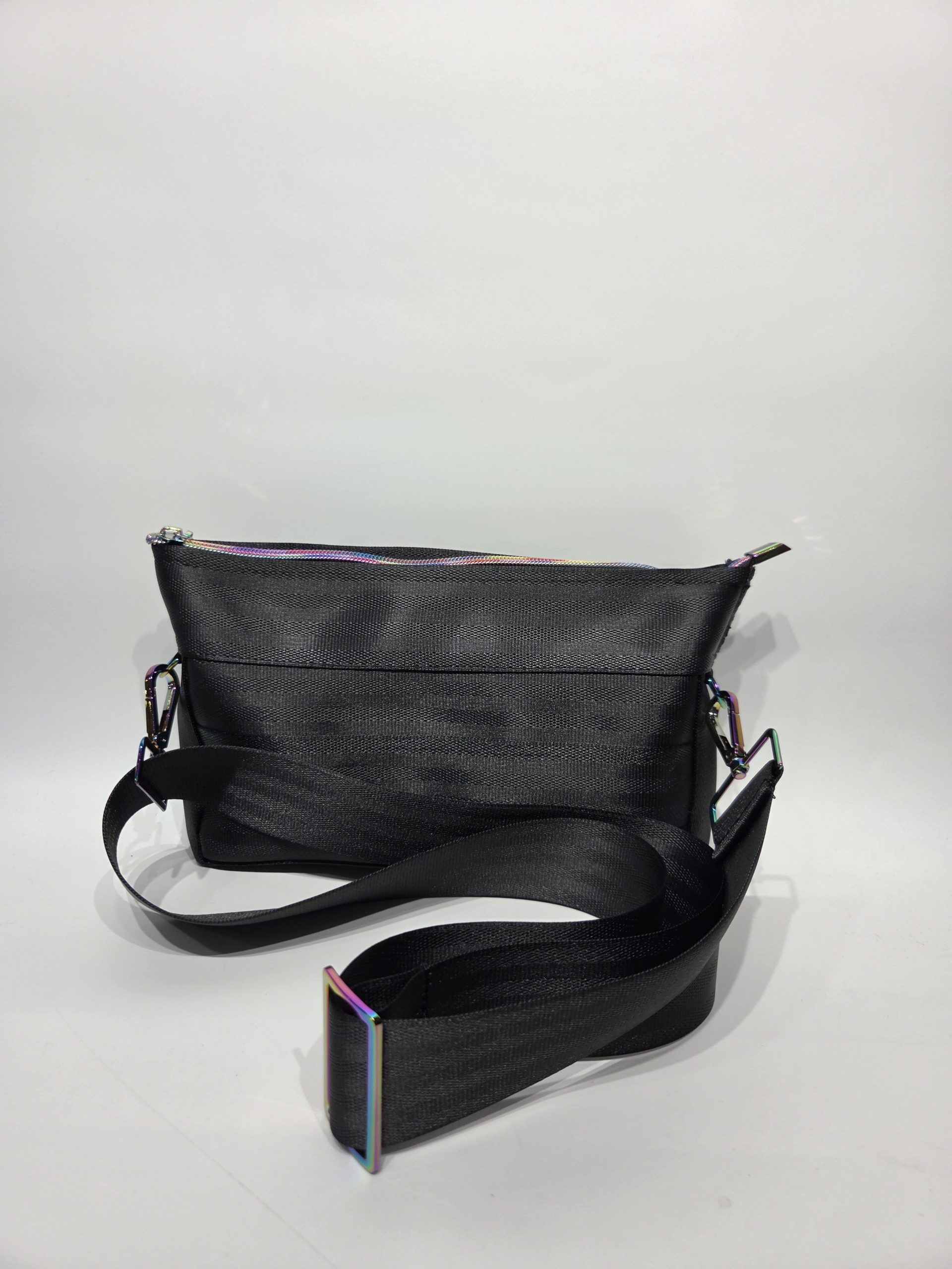 Black and Rainbow Lava Fanny Pack - Image 7