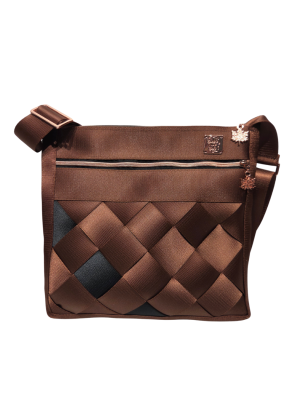 Nutmeg Diamond Crossbody Bag